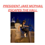 President Jake McPhail ’24 Escapes The Hall